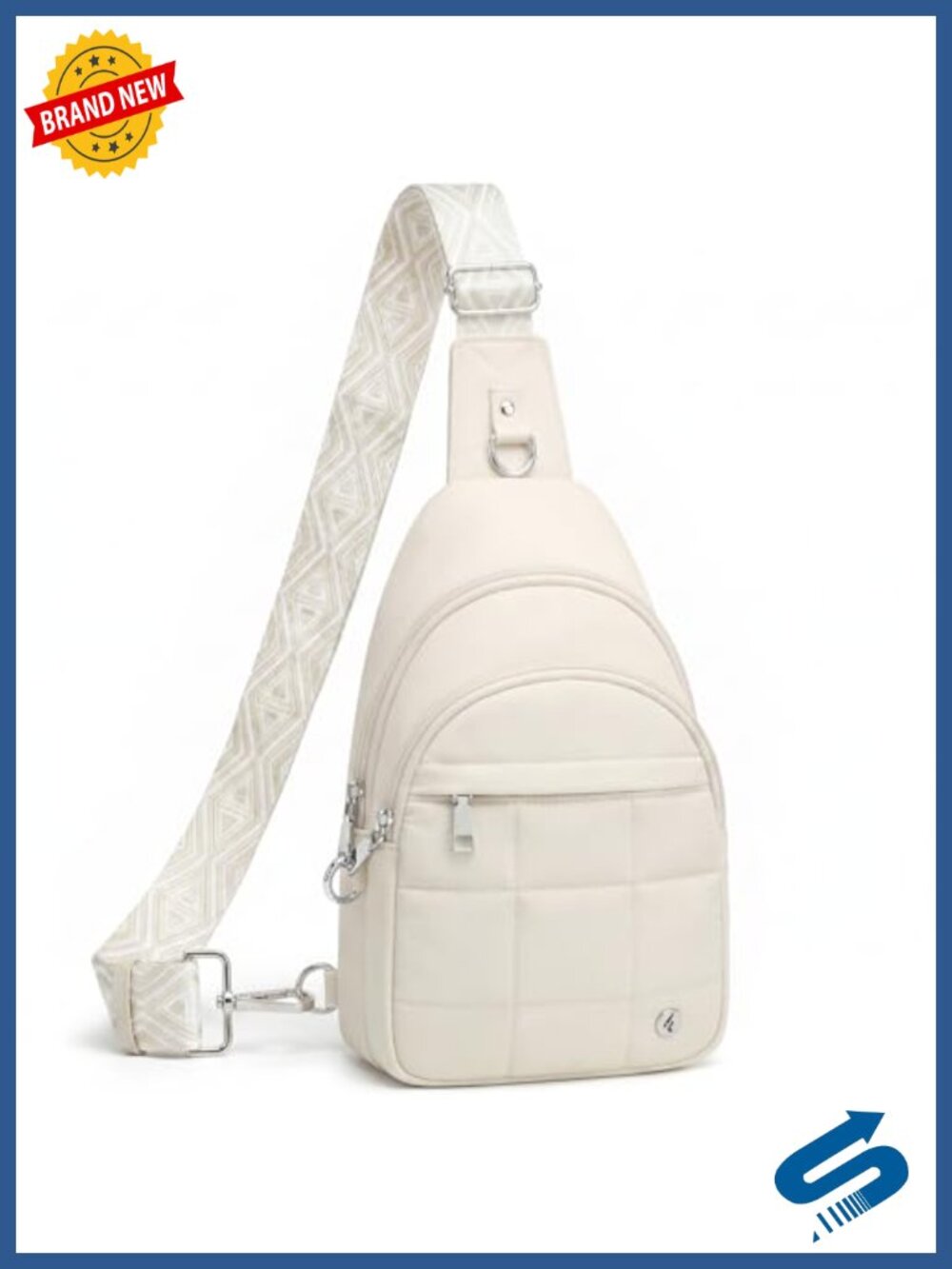 Anti Theft Sling Bag Crossbody Puffer RFID Lightweight Travel Essentials